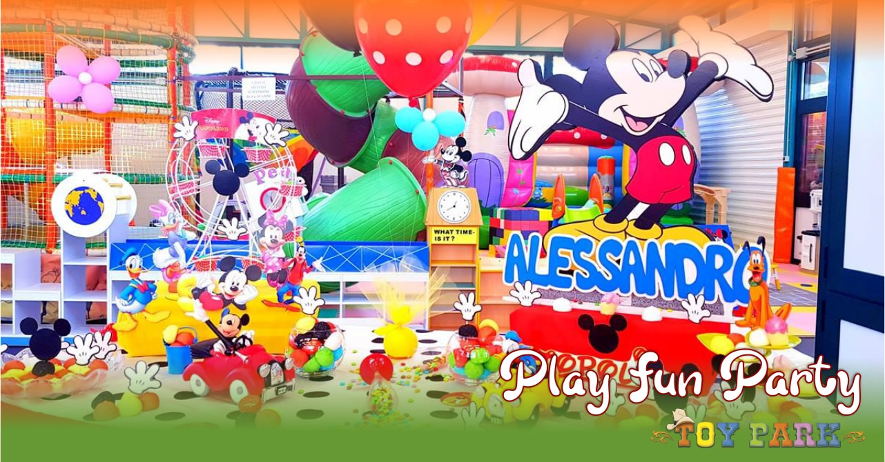 Play Fun Party  Ambienti Toy Park, grande parco divertimenti e sale per  feste di compleanno a Palermo