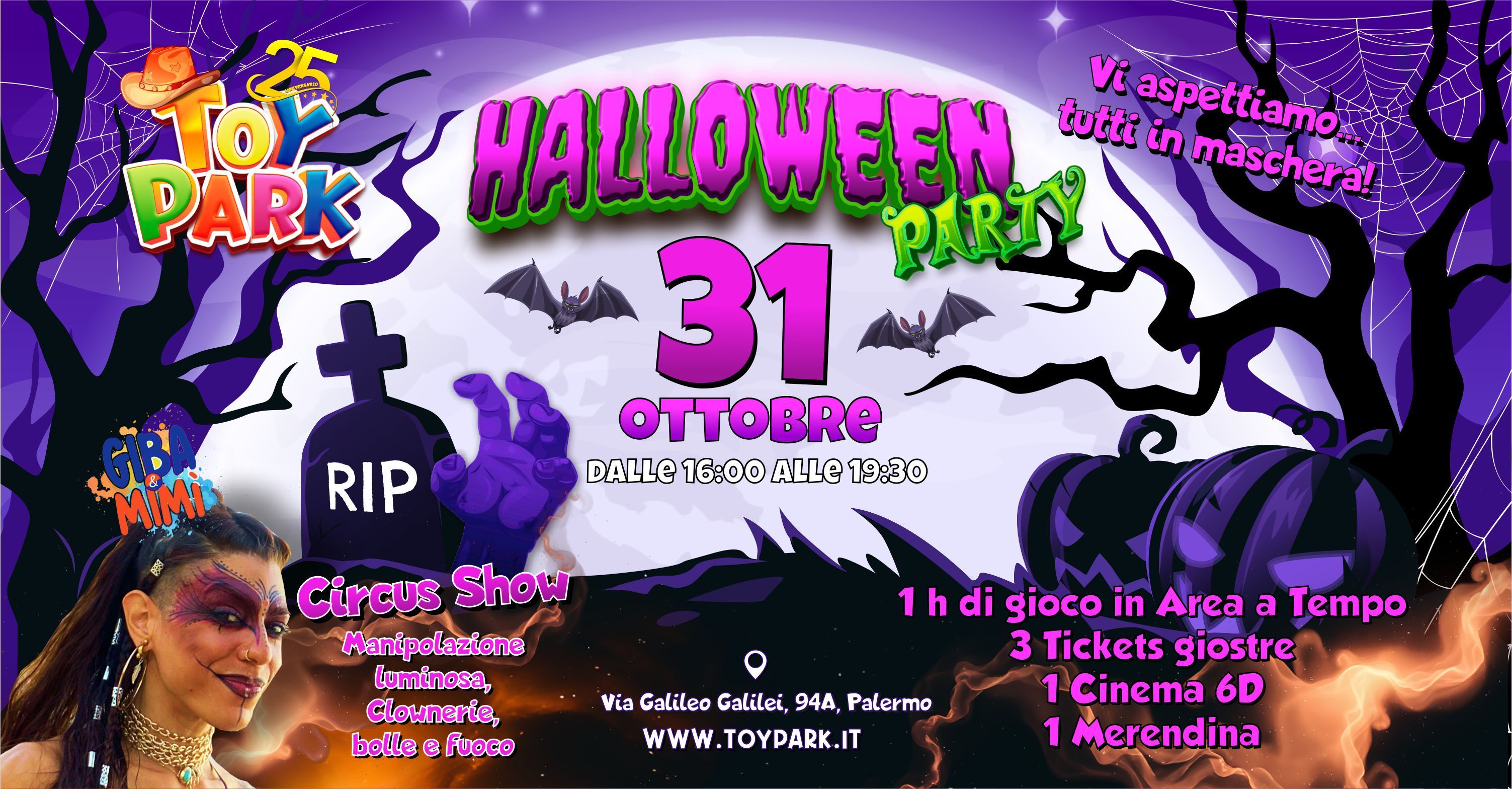 HALLOWEEN PARTY AL TOY PARK!