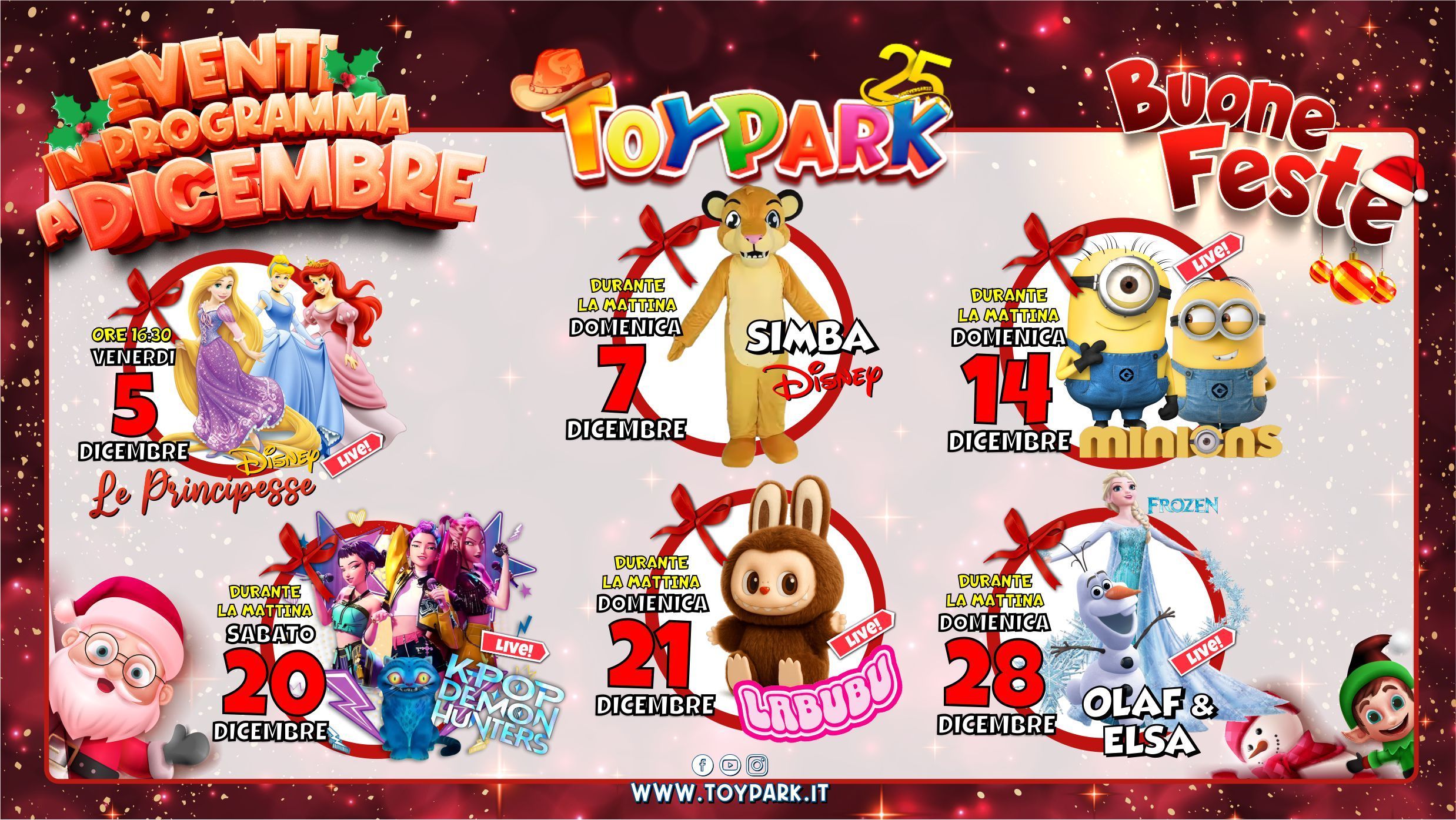 Dicembre al Toy Park è MAGIA PURA!, parco divertimenti Toy Park Palermo