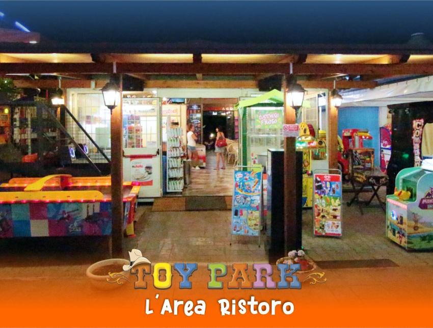 Area ristoro, Toy Park parco divertimenti a Palermo