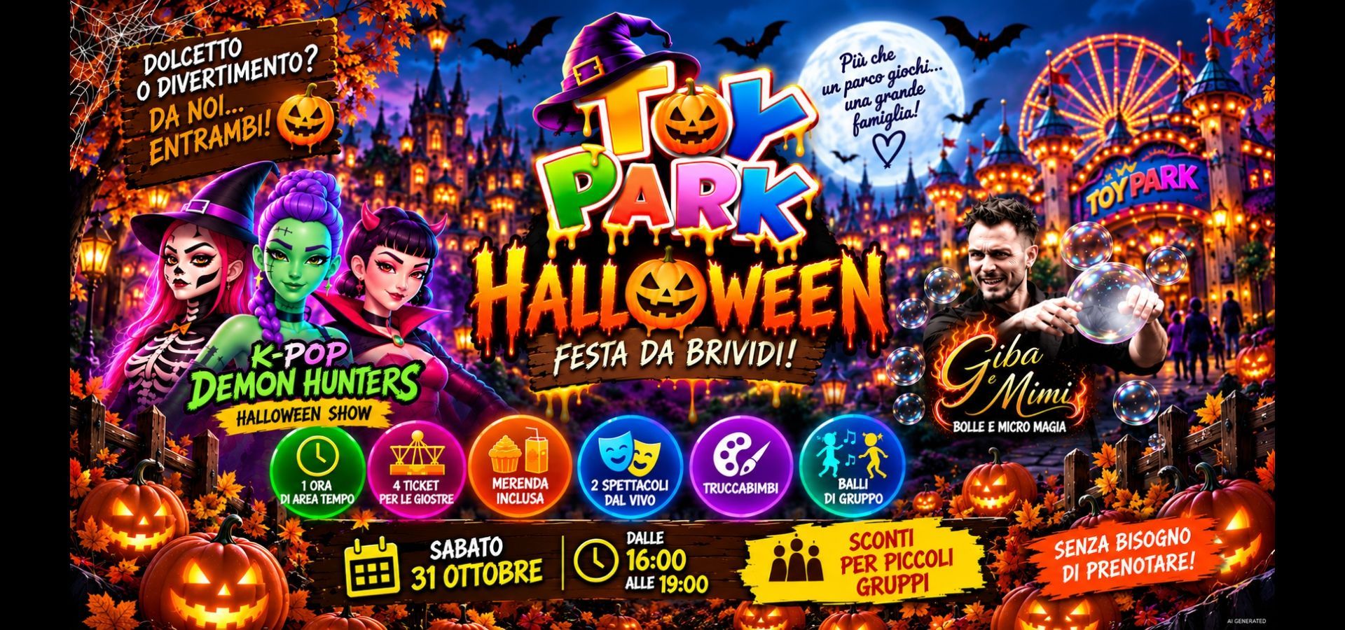 Toy Park, parco divertimenti e sale compleanno a Palermo