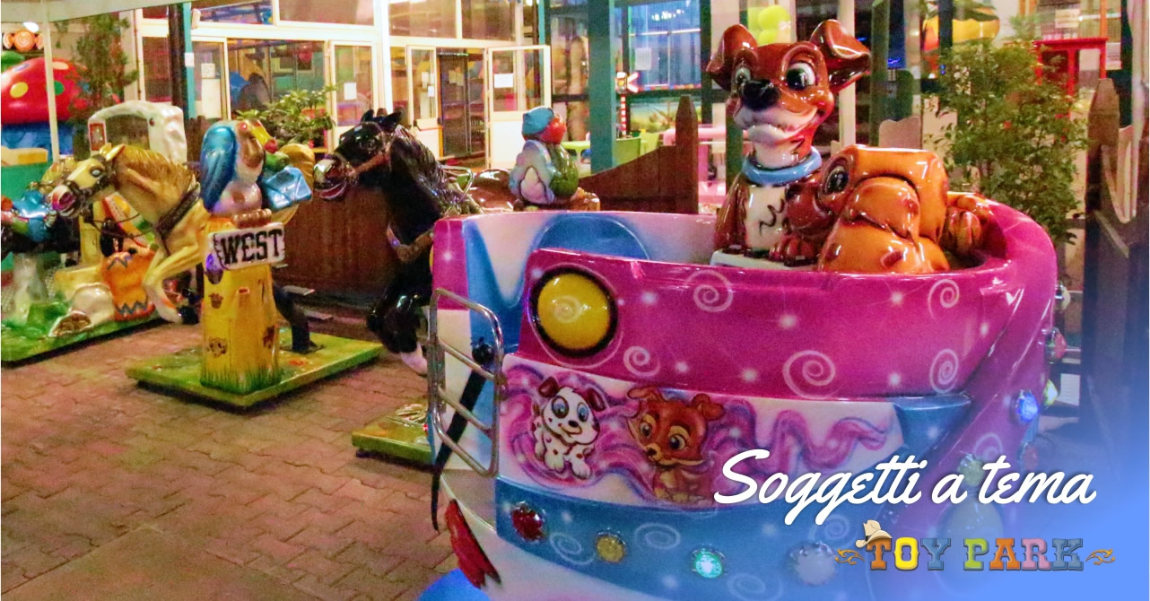 Soggetti a tema | Gli ambienti del Toy Park