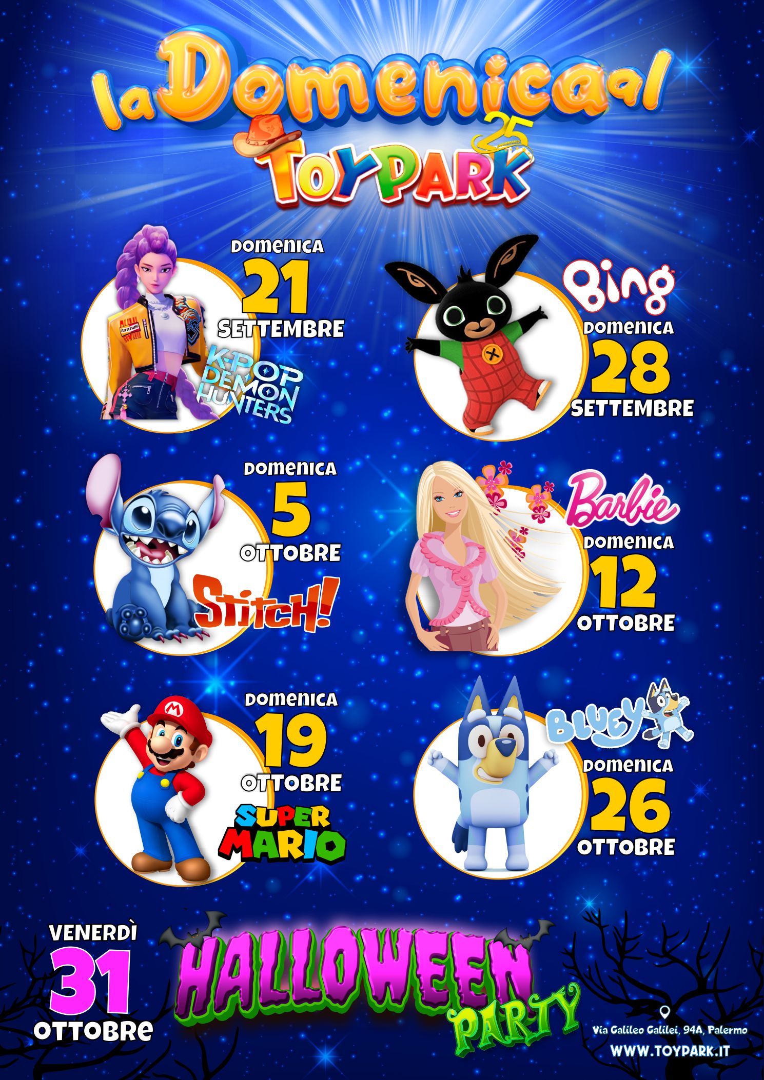 Le Domeniche al Toy Park